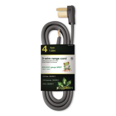 GoGreen Power 3-Wire Range Cords