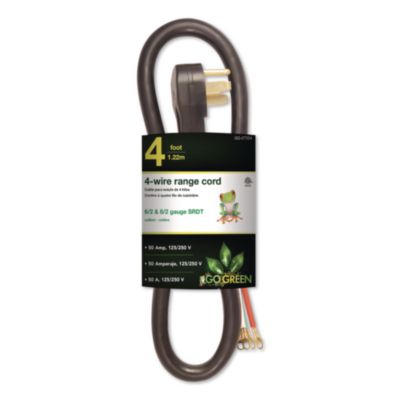 GoGreen Power 4-Wire Range Cords