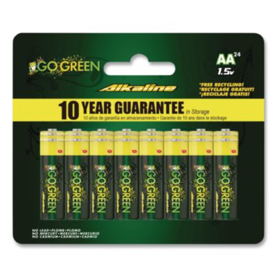 GoGreen Power AA Alkaline Batteries