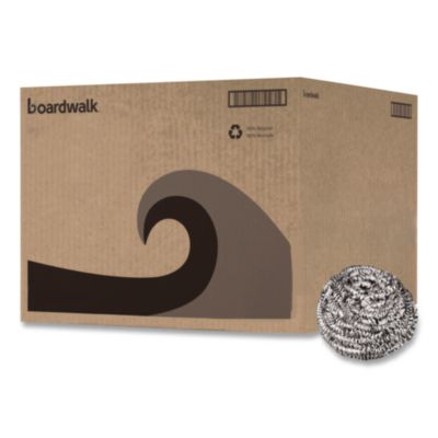 Boardwalk® Stainless Steel Scrubber