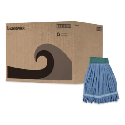Boardwalk® Microfiber Looped-End Wet Mop Heads