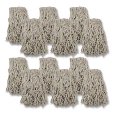 Boardwalk® Banded Cotton Mop Heads