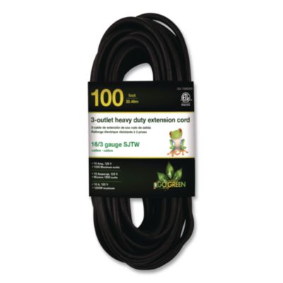 GoGreen Power 16 AWG Outdoor Extension Cord