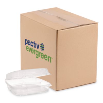 Pactiv Evergreen SmartLock® OPS Hinged Lid Container