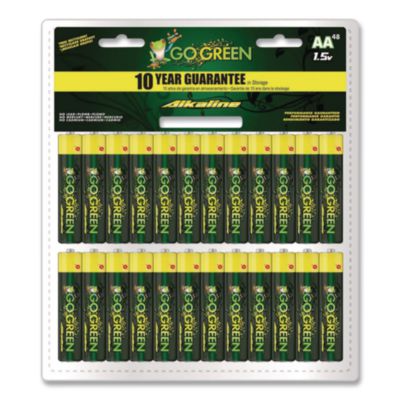 GoGreen Power AA Alkaline Batteries