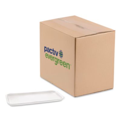 Pactiv Evergreen No. 10S Foam Supermarket Meat Tray