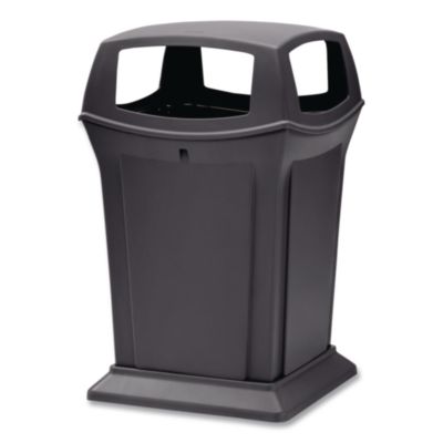 Rubbermaid® Commercial Ranger® Trash Can with 4-Opening Lid