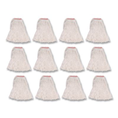 Rubbermaid® Commercial Non-Launderable Premium Cut-End Cotton Wet Mop Heads