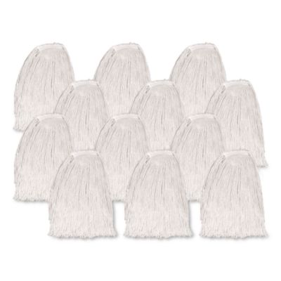 Rubbermaid® Commercial Non-Launderable Economy Cut-End Cotton Wet Mop Heads