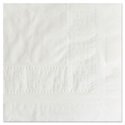 Cellutex Table Covers, Tissue/Polylined, 54" x 108", White, 25/Carton HFM210130