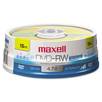 Maxell® DVD-RW Rewritable Disc