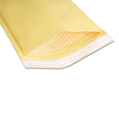 8105001179866 SKILCRAFT Sealed Air Jiffylite Mailer, #1, Bubble Cushion, Self-Adhesive Closure, 7.25 x 12, Gold Kraft, 100/BX NSN1179866