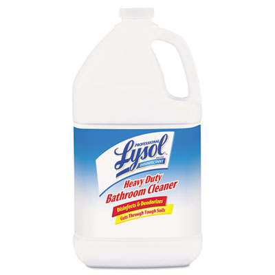 Professional LYSOL® Brand Heavy-Duty Bath Disinfectant, 1gal Bottles, 4/Carton