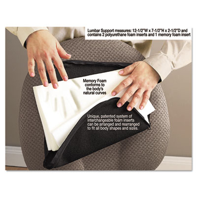 Master Caster® The ComfortMakers® Lumbar Support Cushion