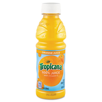 100% Juice, Orange, 10oz Bottle, 24/Carton QKR55154