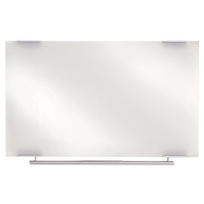 Clarity Glass Dry Erase Boards, Frameless, 48 x 36 ICE31140