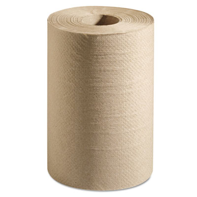100% Recycled Hardwound Roll Paper Towels, 7.88 x 350 ft, Natural, 12 Rolls/Carton MRCP720N