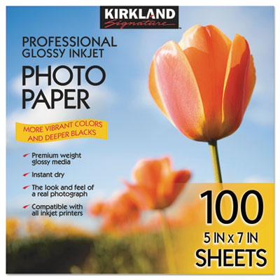 Kirkland Signature™ Inkjet Photo Paper