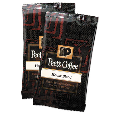 Coffee Portion Packs, House Blend, 2.5 oz Frack Pack, 18/Box PEE504915