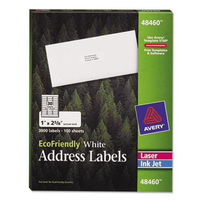 Avery® EcoFriendly Mailing Labels