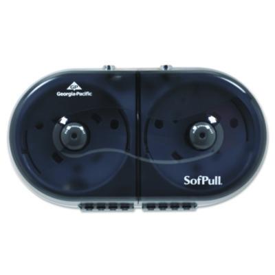 Georgia Pacific® Professional SofPull Mini Centerpull Twin-Roll Bath Tissue Dispenser