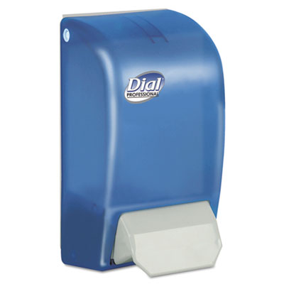 1 Liter Manual Foaming Dispenser, 5" x 4.5" x 9", Blue DIA06056