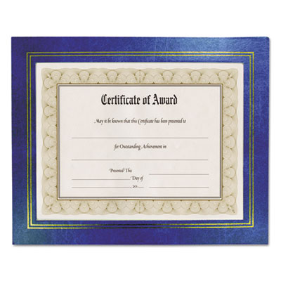 NuDell(TM) Leather Grain Certificate Frame
