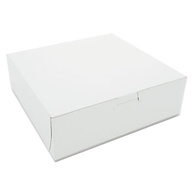 SCT® White One-Piece Non-Window Bakery Boxes