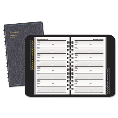 AT-A-GLANCE® Telephone/Address Book