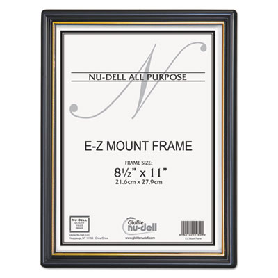 NuDell(TM) EZ Mount Document Frame