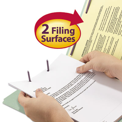 Recycled Pressboard Fastener Folders, 1