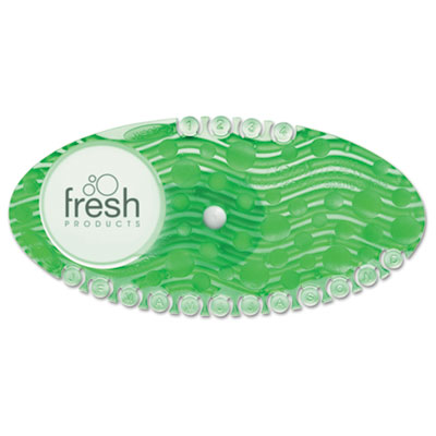Fresh Products Curve Air Freshener, Cucumber Melon, Green, 10/Box