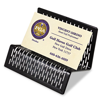 Artistic® Urban Collection Punched Metal Business Card Holder