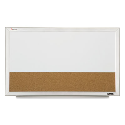 7110015680402 SKILCRAFT Quartet Cubicle Combination Boards, 18 x 30, White Frame NSN5680402
