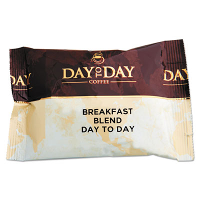 100% Pure Coffee, Breakfast Blend, 1.5 oz Pack, 42 Packs/Carton PCO23003