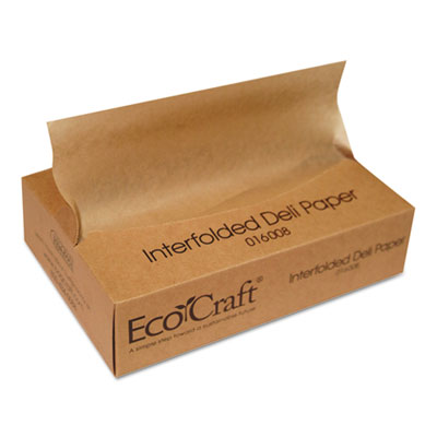 Bagcraft EcoCraft® Interfolded Soy Wax Deli Sheets