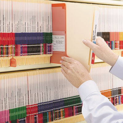 100% Recycled Manila End Tab Folders, Straight Tabs, Letter Size, 0.75