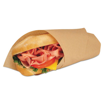 Bagcraft EcoCraft® Grease-Resistant Paper Wraps and Liners