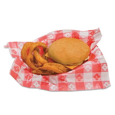 Bagcraft Poly Wax Paper Basket Liner, 10.5 X 12, 1,000/box, 2 Boxes/carton (BGC300398) BGC300398