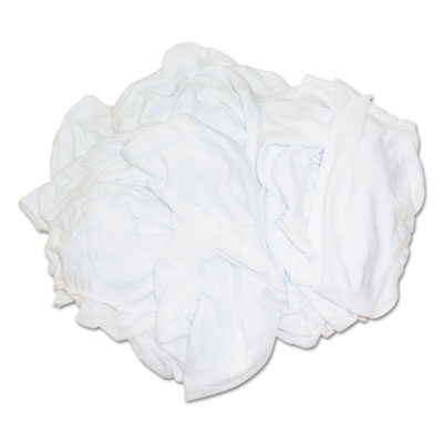 HOSPECO® New Bleached White T-Shirt Rags