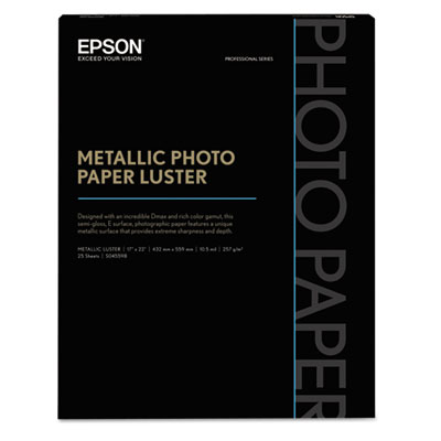 Epson® Professional Media Metallic Glossy Photo Paper