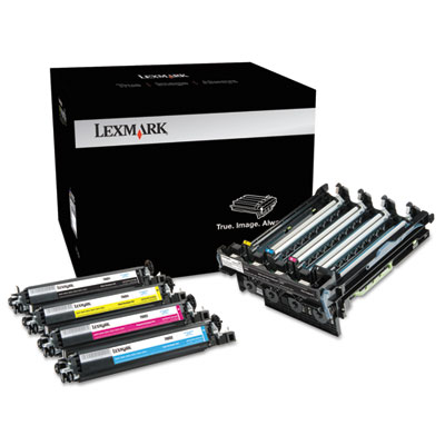 70C0Z50 Unison Imaging Unit, 40,000 Page-Yield, Black/Tri-Color LEX70C0Z50