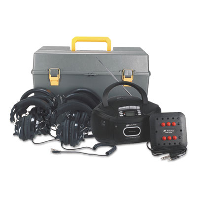 AmpliVox Deluxe Six-Station Listening Center (APLSL1071) APLSL1071