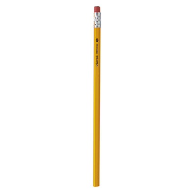 Pre-Sharpened Pencil, HB (#2), Black Lead, Yellow Barrel, Dozen - Supply Box