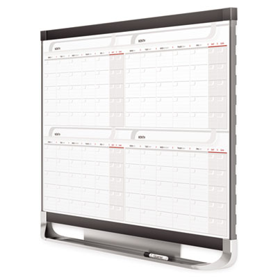 Prestige 2 Magnetic Total Erase Four-Month Calendar, 36
