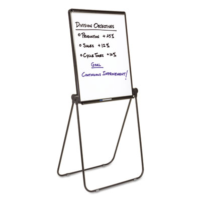 EASEL,2 SIDE,DRY ERASE,BK