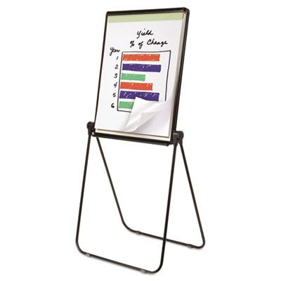 EASEL,2 SIDE,DRY ERASE,BK