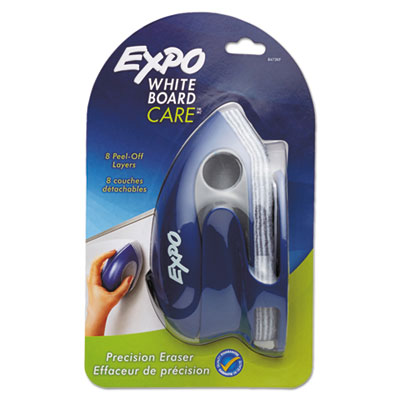 EXPO® White Board CARE™ Dry Erase Precision Eraser with Replaceable Pad