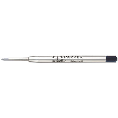 Refill for Parker Ballpoint Pens, Fine Conical Tip, Black Ink