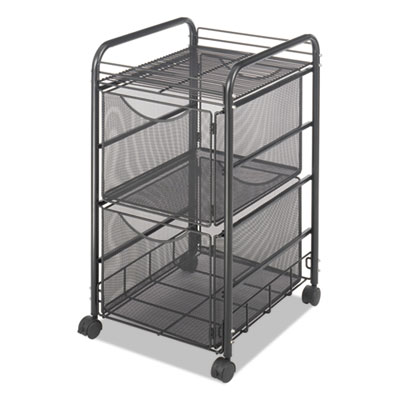 Safco® Onyx™ Mesh Mobile Double File
